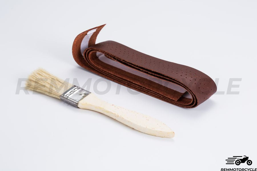 Motorcycle Leather Grips / Multiple Colors Available
