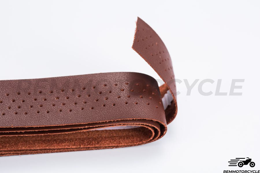 Motorcycle Leather Grips / Multiple Colors Available