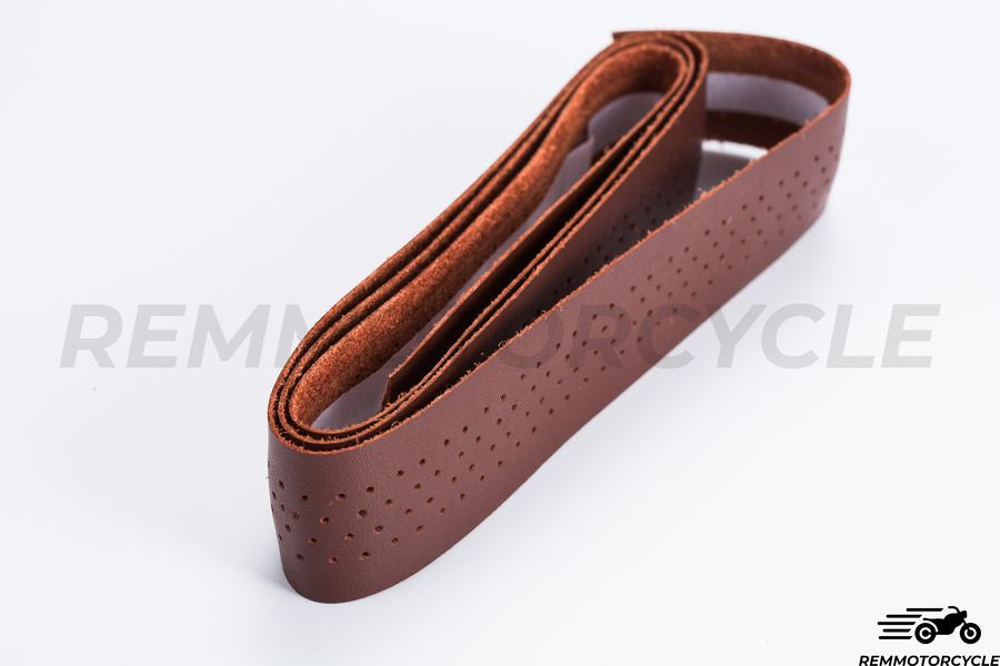 Motorcycle Leather Grips / Multiple Colors Available