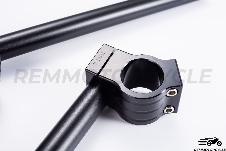 Handlebars CAFE RACER bracelet CLIP-ONS Alu CNC Different Sizes