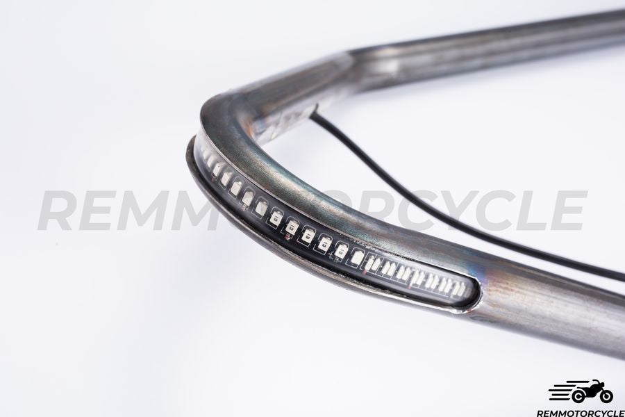 U frame raised with integrated LED strip for seat Racing 2