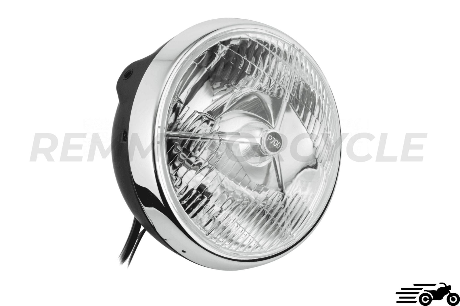 LUCAS P700 Vintage motorcycle headlight