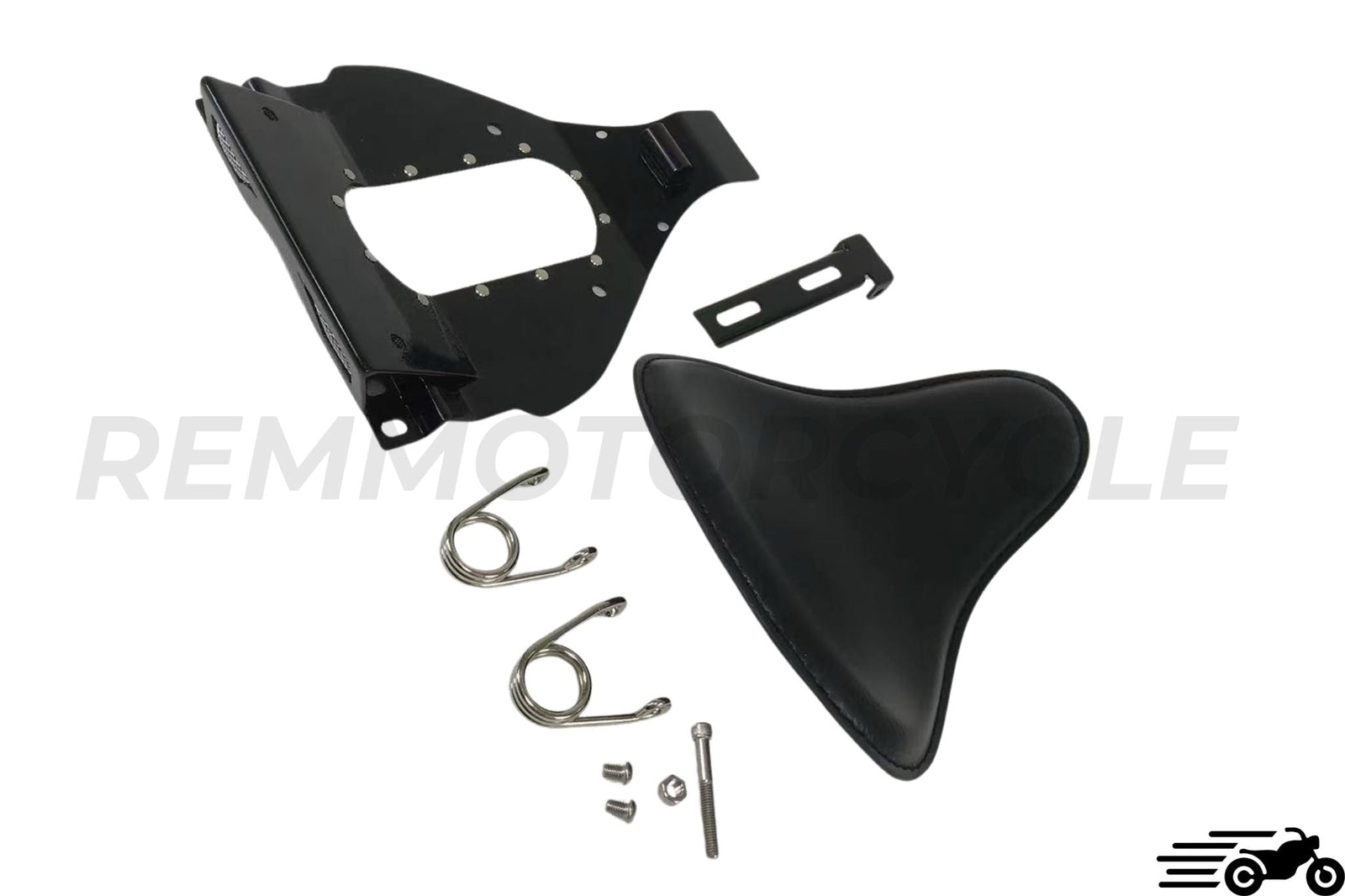 Solo Seat + Support for Harley Davidson Softail