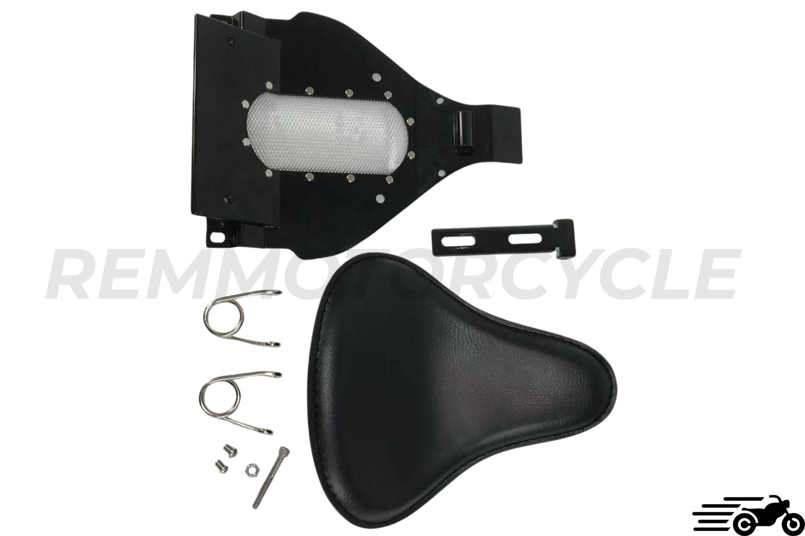 Solo Seat + Support for Harley Davidson Softail