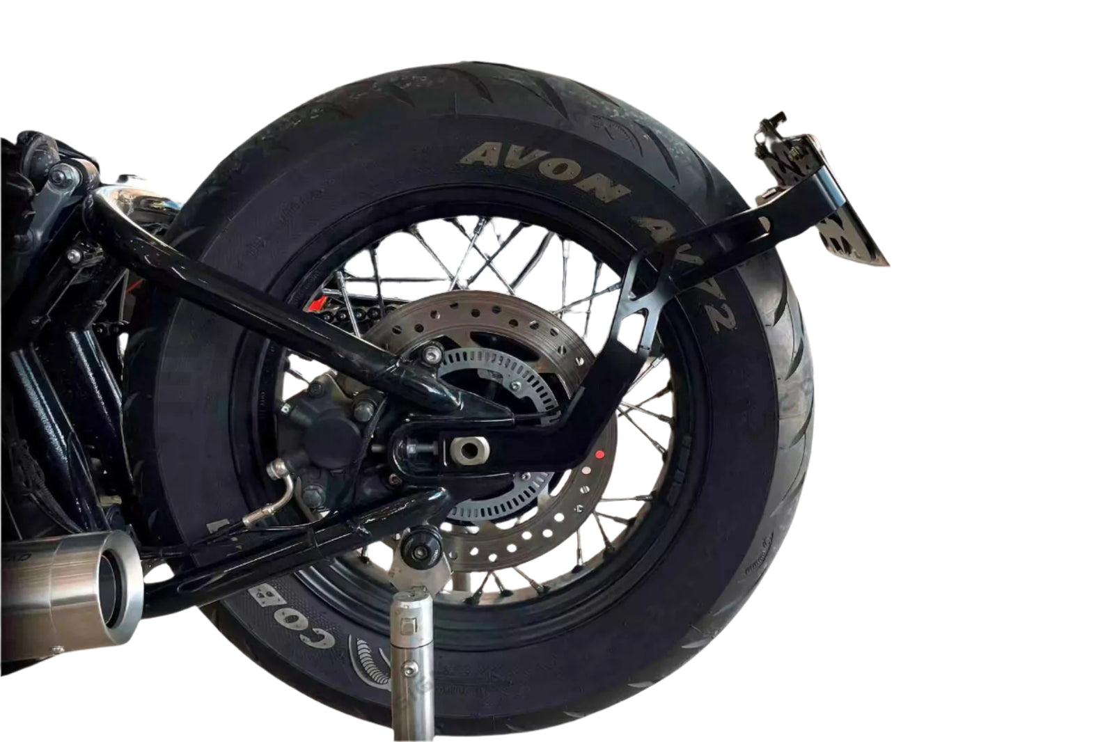 Triumph Bobber Rear Hugger Plate Holder