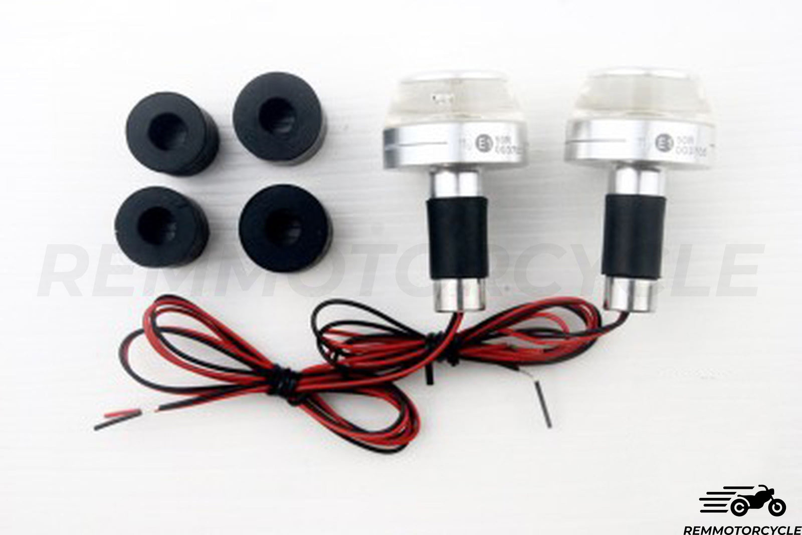 Turn signal handlebar end MOTO