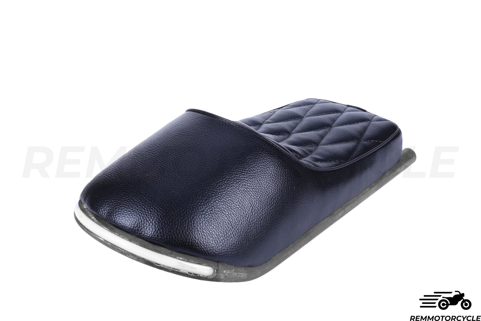 Seat Cafe Racer metal background with LED Buckle