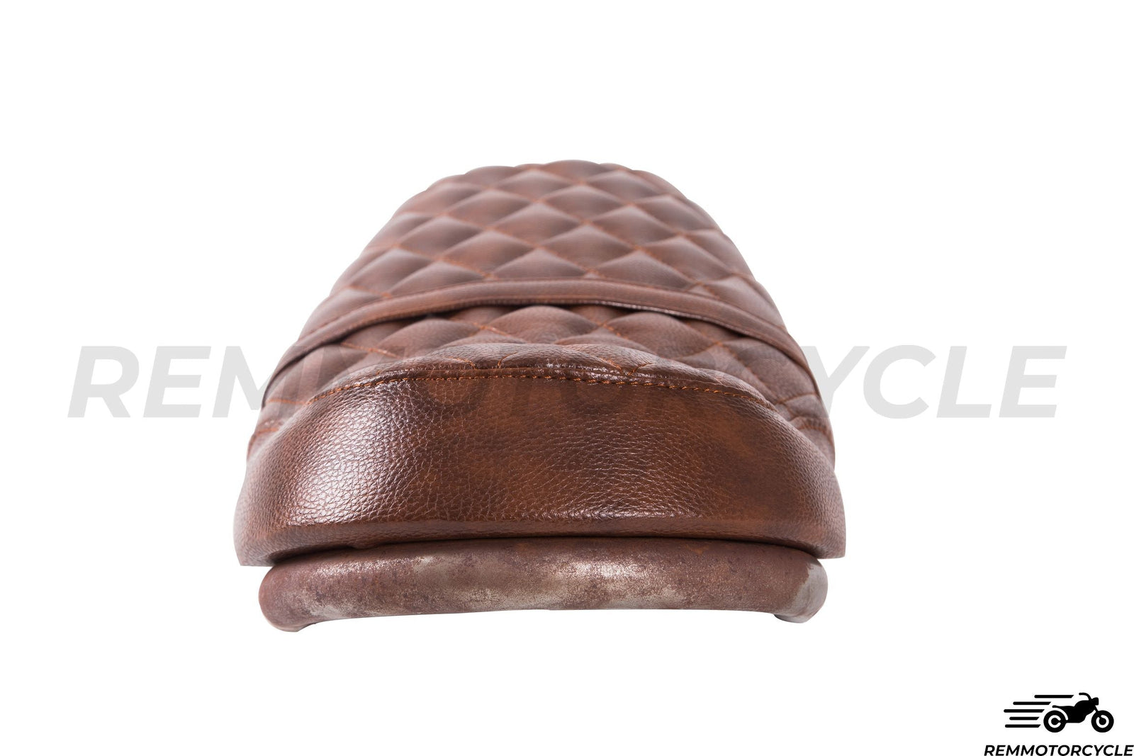 Matte Brown Raised Diamond Type 2 Saddle with Buckle