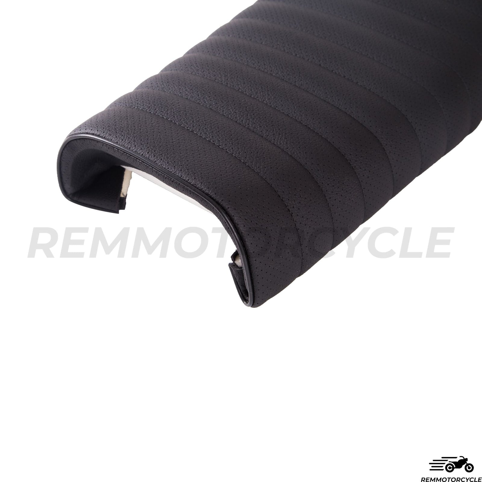 Seat Leather Vintage Black flat