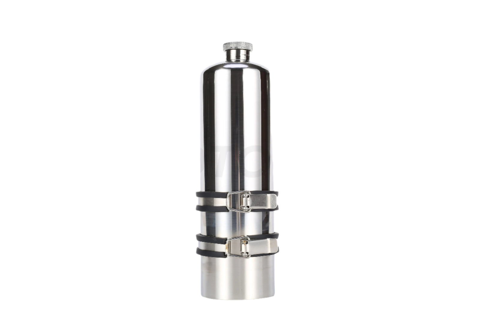 Additional gas tank INOX 1.5 Bottle with bracket