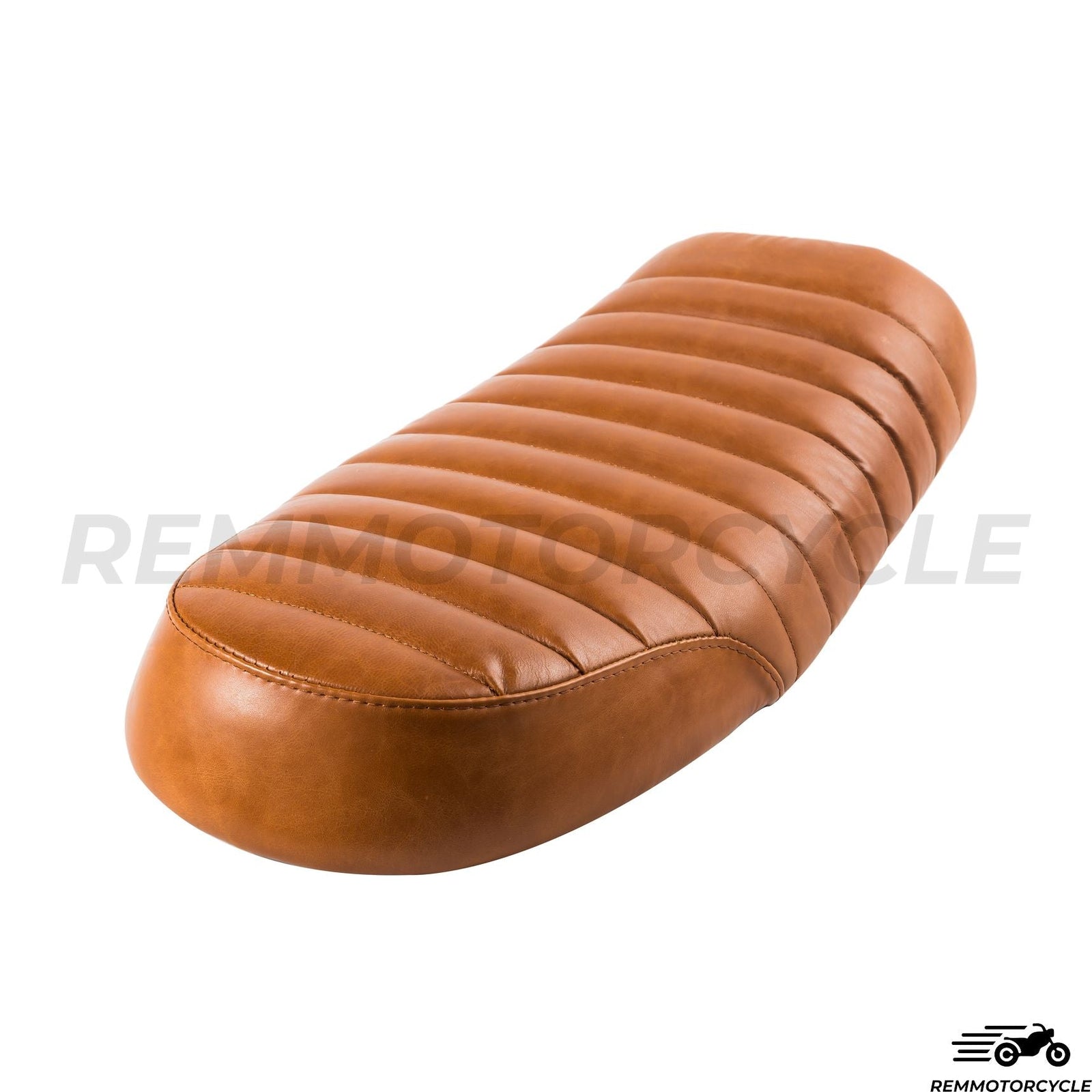 Light Brown Vintage Flat Leather Saddle