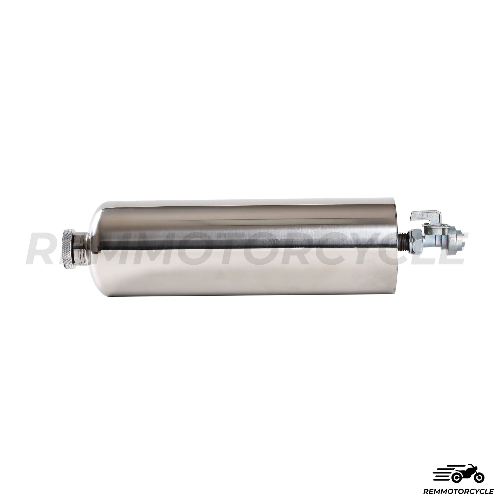 Additional motorcycle gas tank Bottle with tap and cap