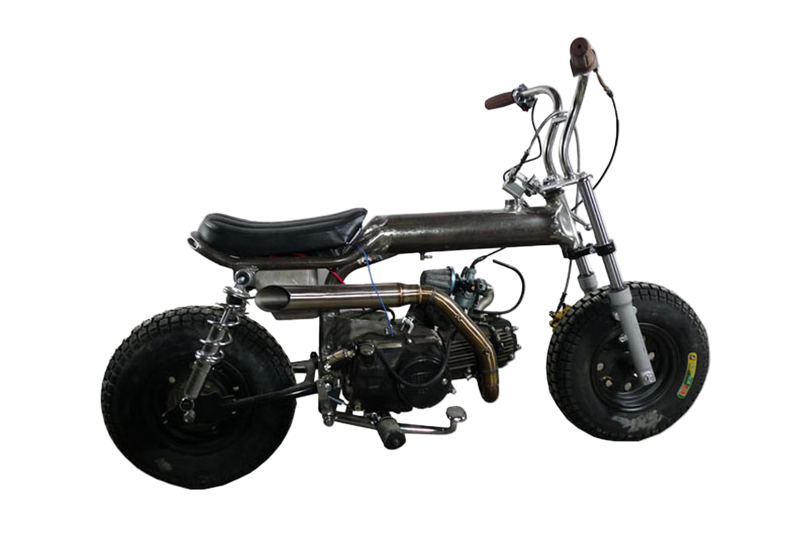 Cadre DAX - MONKEY - Mini 4 temps avec réservoir, selle et bande LED intégré