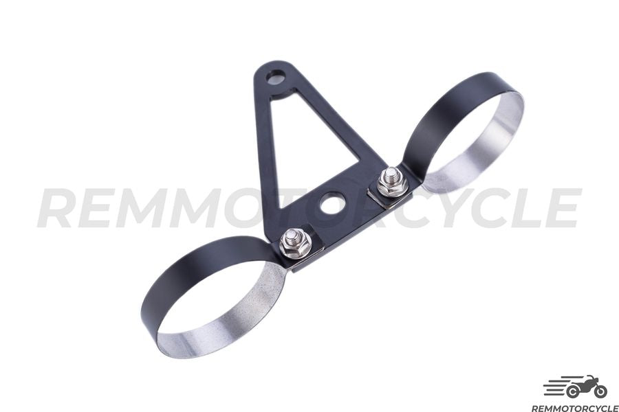 Front Headlight Bracket 25 to 65 mm Black