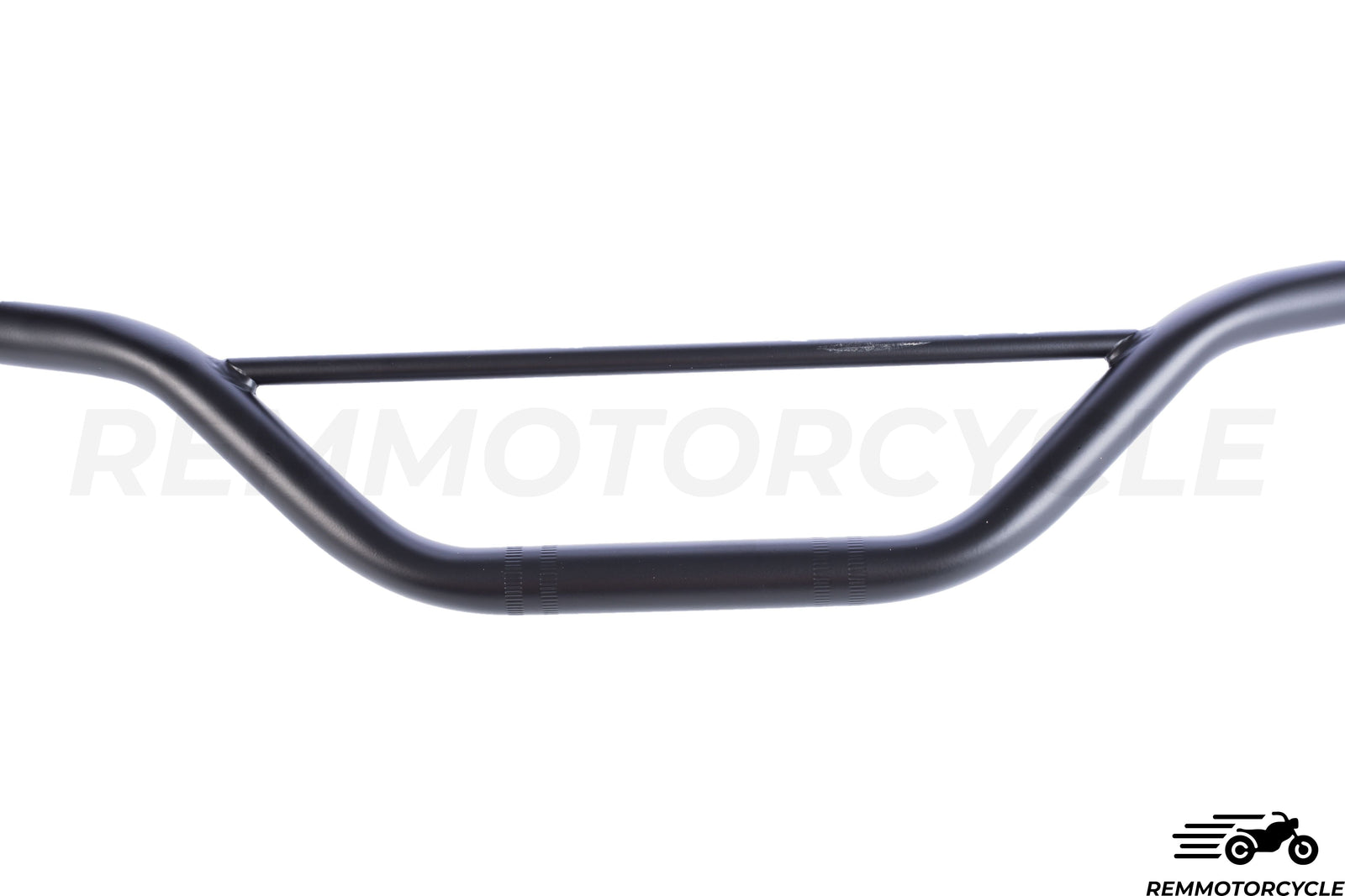 Scrambler Handlebar Aluminum Black or Chrome 0.86 in (22 mm)