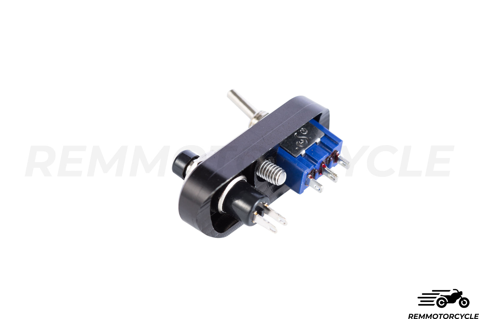 Switch button vintage motorcycle to integrate Chrome or Black Handlebar