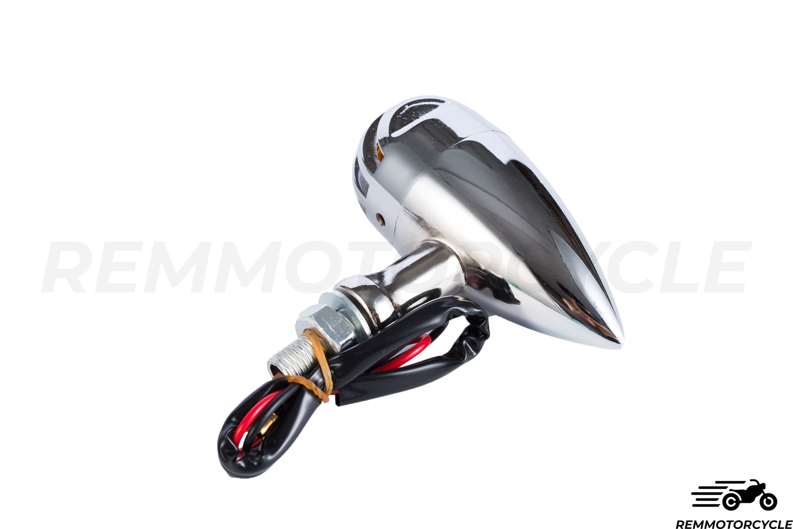 Pair of Indicators Grid Metal Chrome