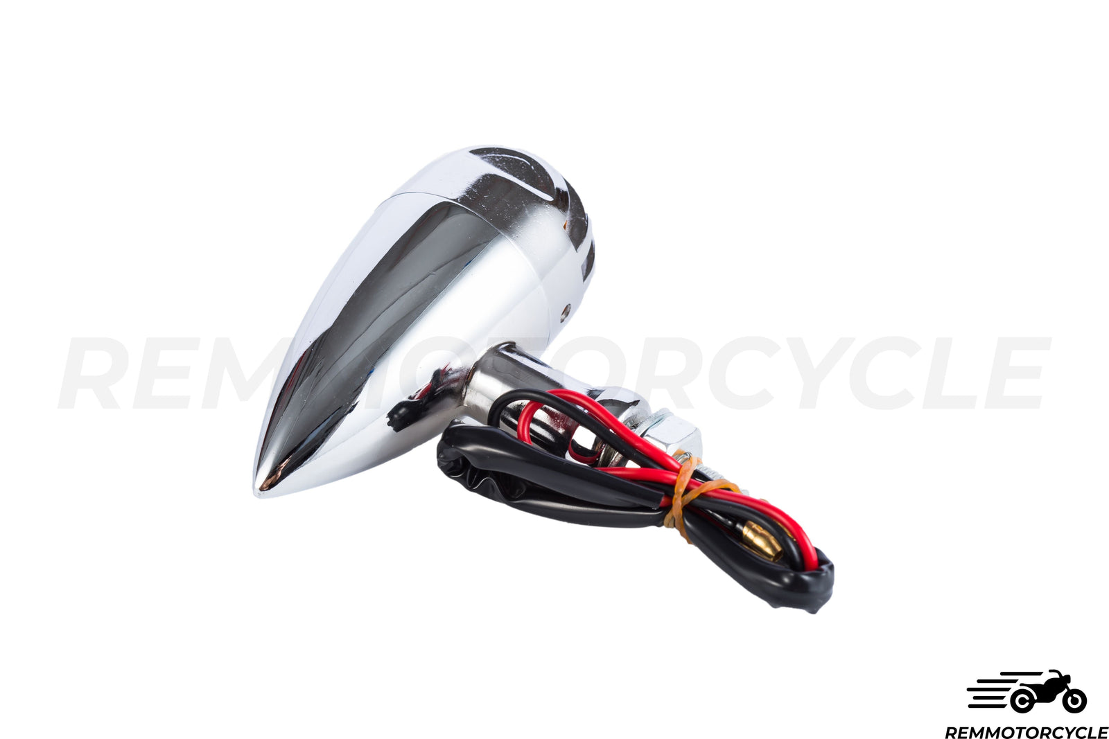 Pair of Indicators Grid Metal Chrome