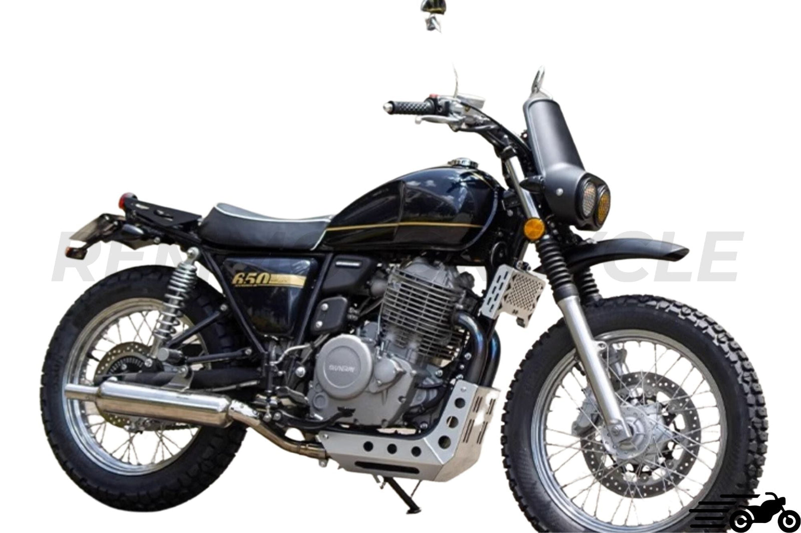 Trail universal headlight plate