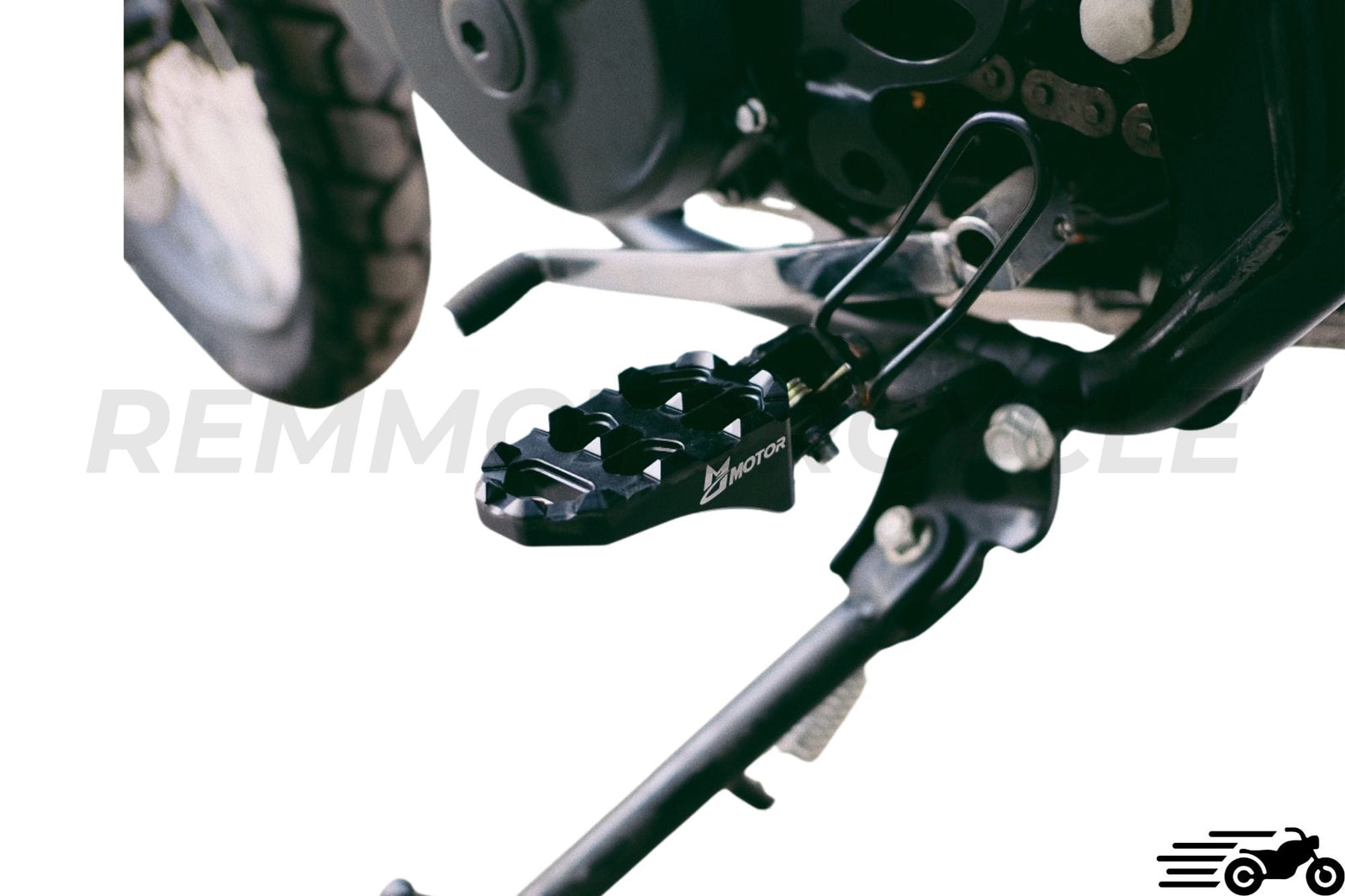 Scrambler footrest