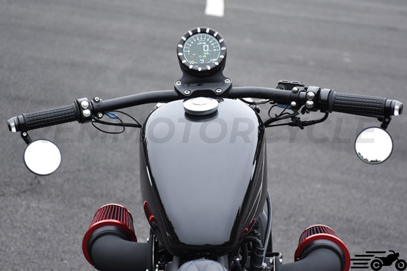 7/8" Aluminum Handlebar Mirror