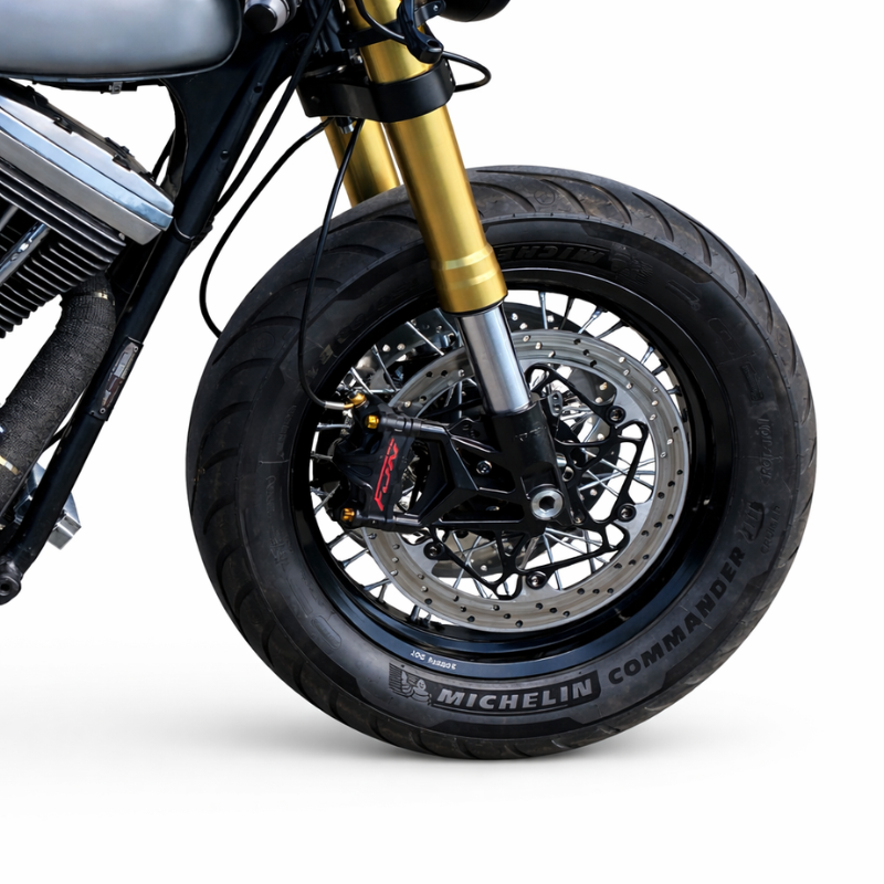 Harley FXR spoke wheels