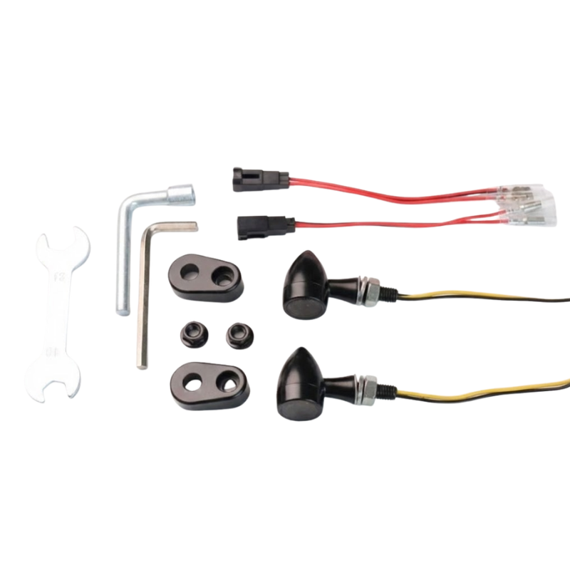 LED Turn Signals Ducati Scrambler Plug&Play + Mounts