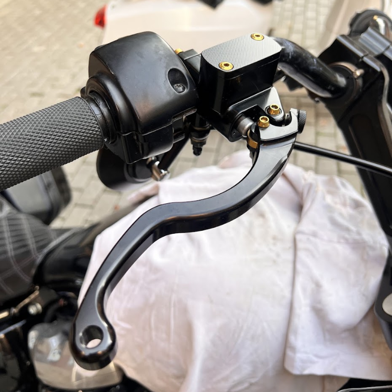 RXC Radial Master Cylinder + Clutch Lever Kit – Harley Dyna / Softail / Clubstyle