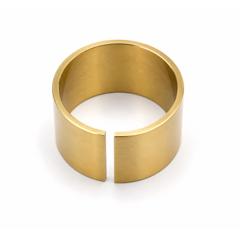7/8 to 1inch Handlebar Adapter Sleeve – Brass