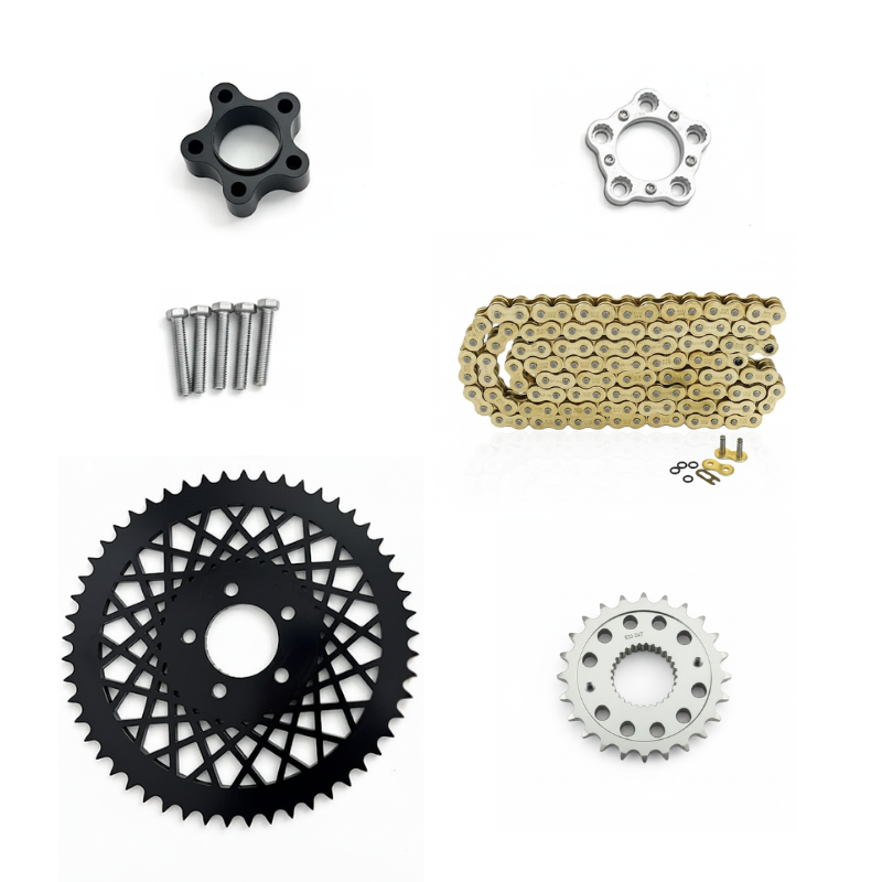 Chain Drive Conversion Kit for Harley-Davidson Softail / Dyna (2008-2025)
