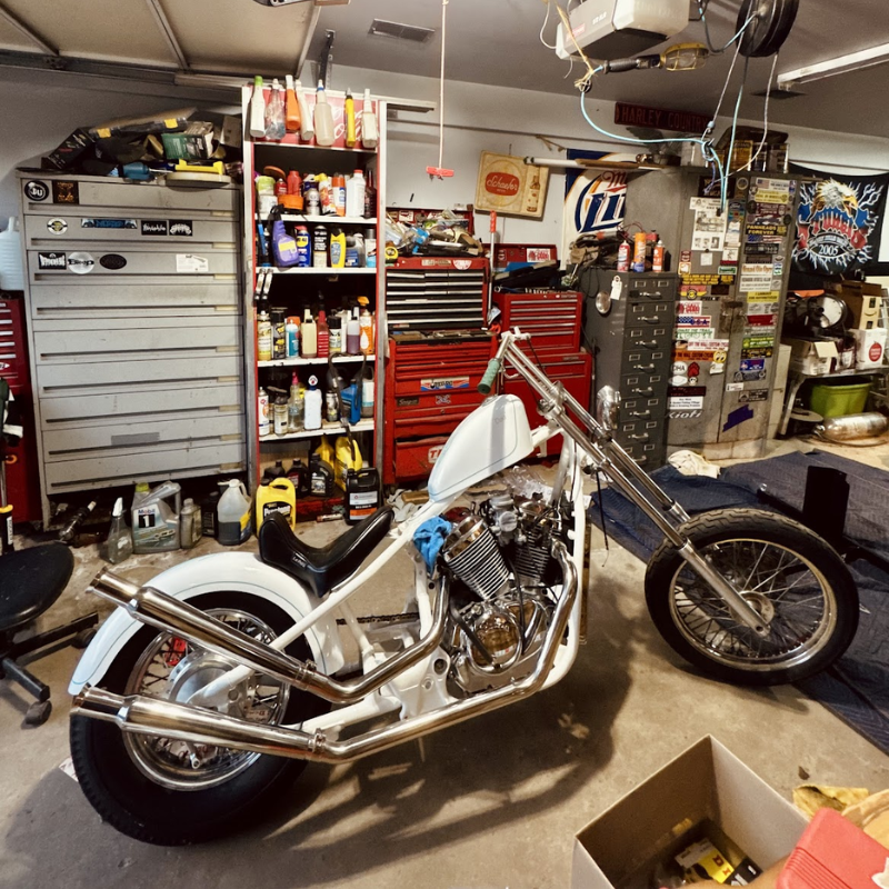 Chopper Shadow 600 Exhaust