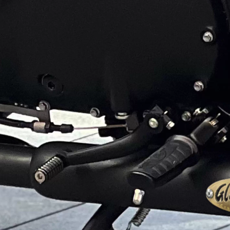 Black Gear Shift Lever for Triumph Custom Exhaust