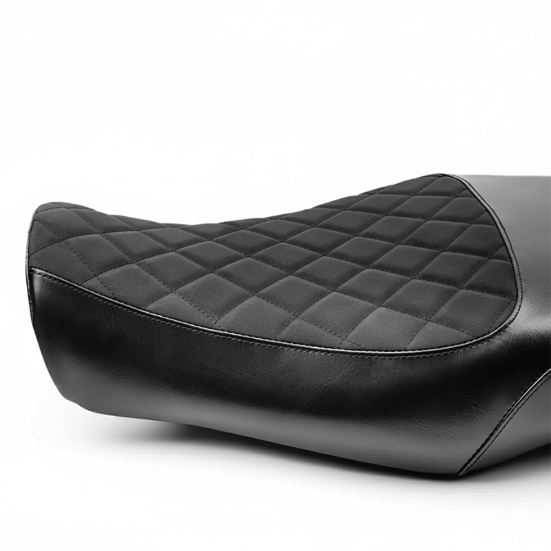  Black Diamond-Stitch Seat for Honda GB350 / CB350