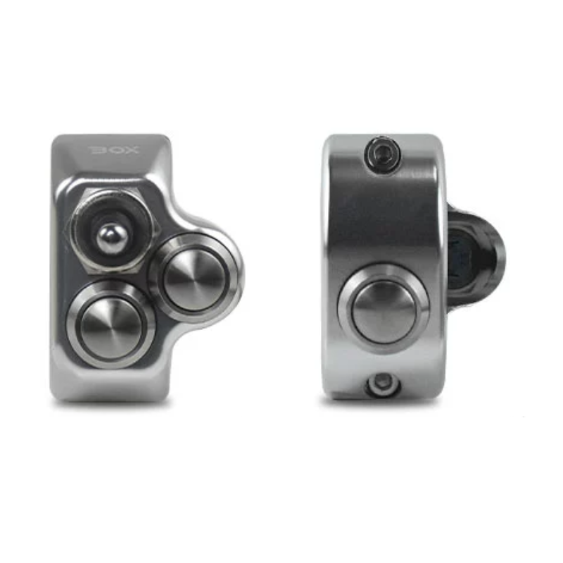 Switch control CNC 3 buttons + 3P switch Black or Silver