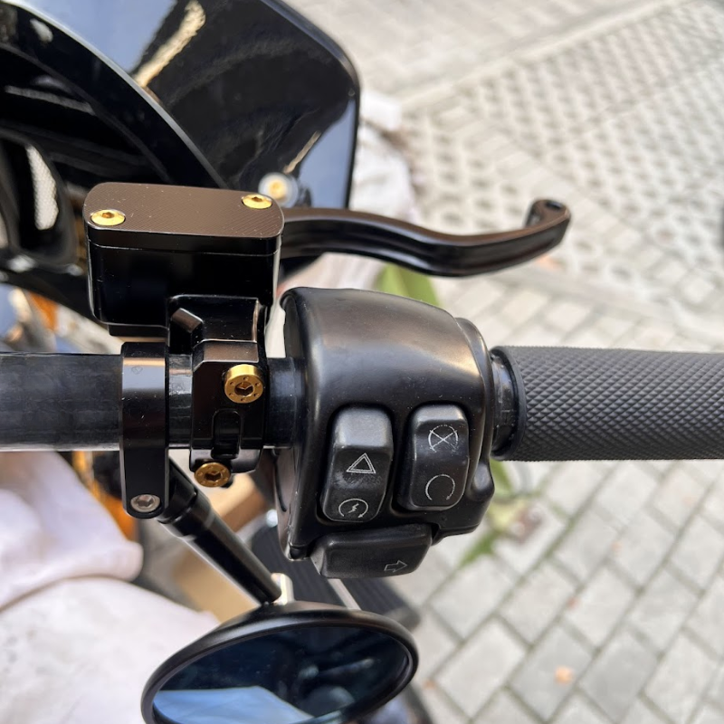 RXC Radial Master Cylinder + Clutch Lever Kit – Harley Dyna / Softail / Clubstyle