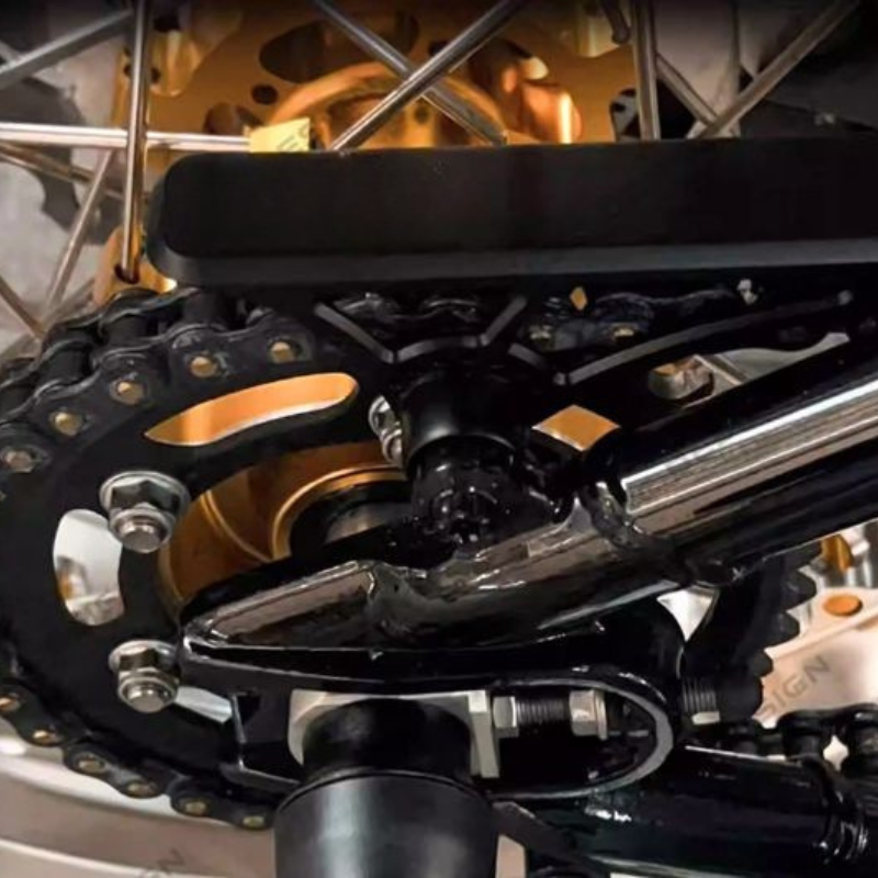 CNC Chain Guard Triumph Bobber