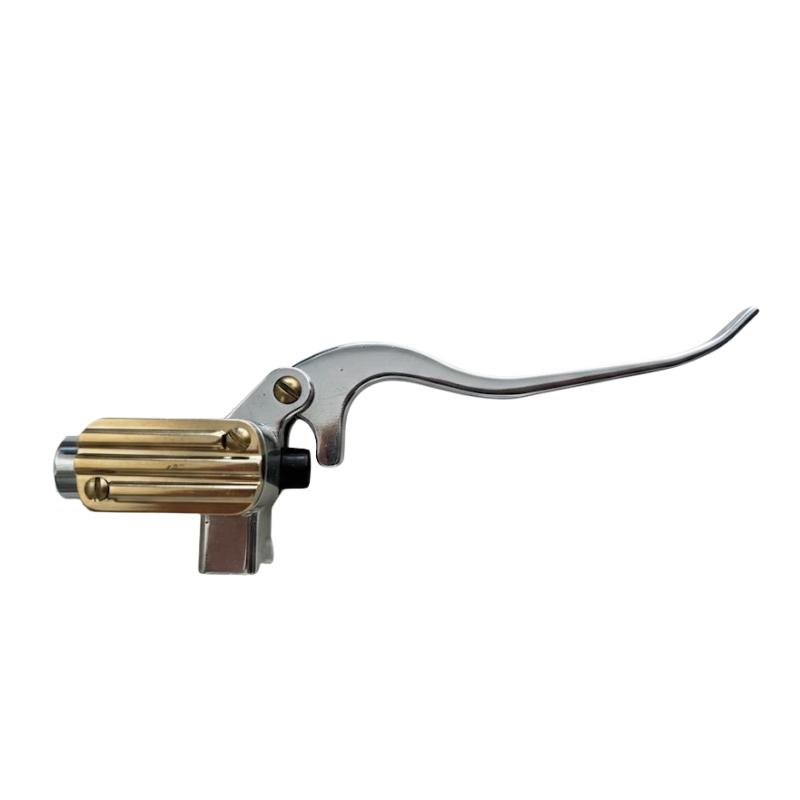 Brake and Clutch lever chrome & brass 7/8' or 1'