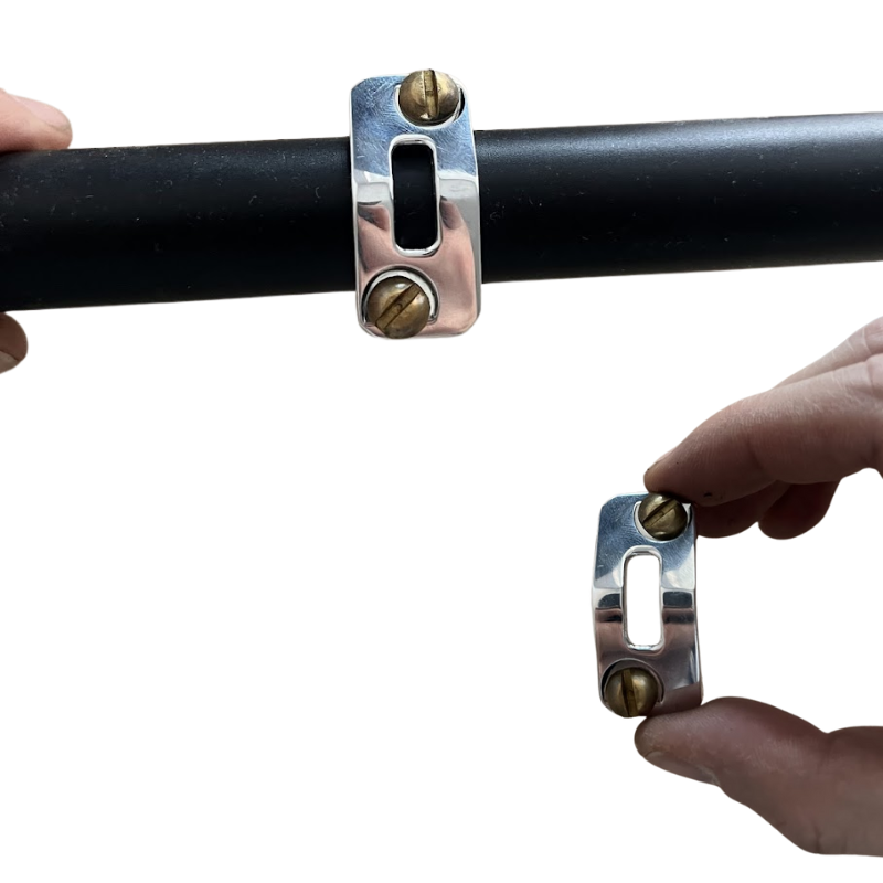 Brake and Clutch lever chrome & brass 7/8' or 1'