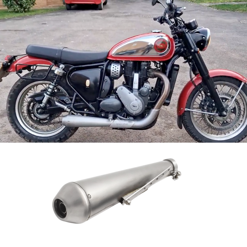 Exhaust Muffler for BSA Gold Star 650