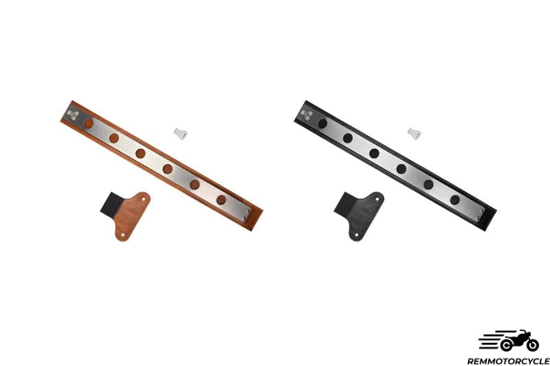 Leather tank cover strap for Triumph T100, T120, Bobber