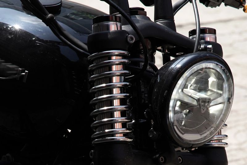 Fork Spring Covers Triumph Bobber