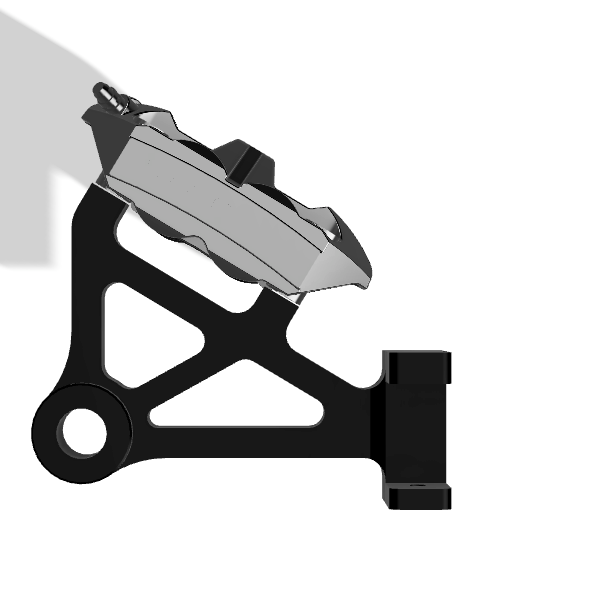 Rear brake bracket HD FXR RADIAL 100MM
