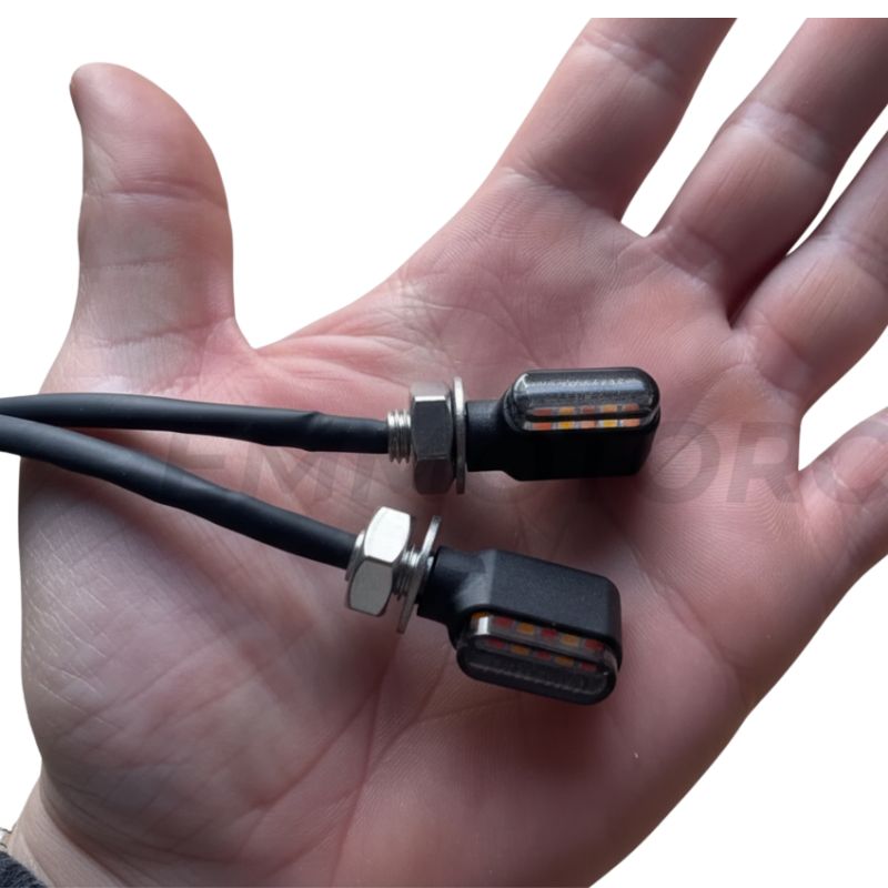 X2 3in1 Mini LED turn signal ultra power Remmotorcycle