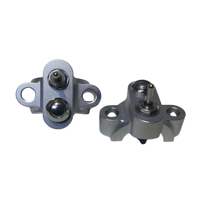 Commodo universel levier de frein et embrayage 22mm Noir/Gris ELEVEN