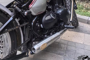 Triumph Bobber Exhaust