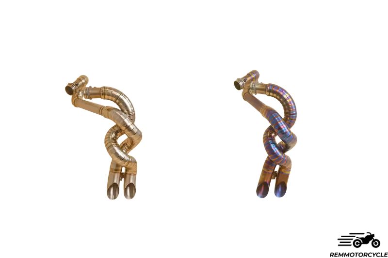 Burnout Front Exhaust Triumph Bobber