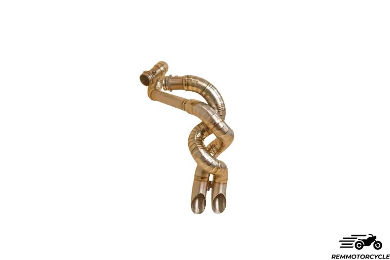 Burnout Front Exhaust Triumph Bobber