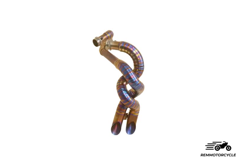 Burnout Front Exhaust Triumph Bobber