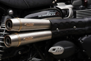 Exhaust for Triumph Scrambler 900