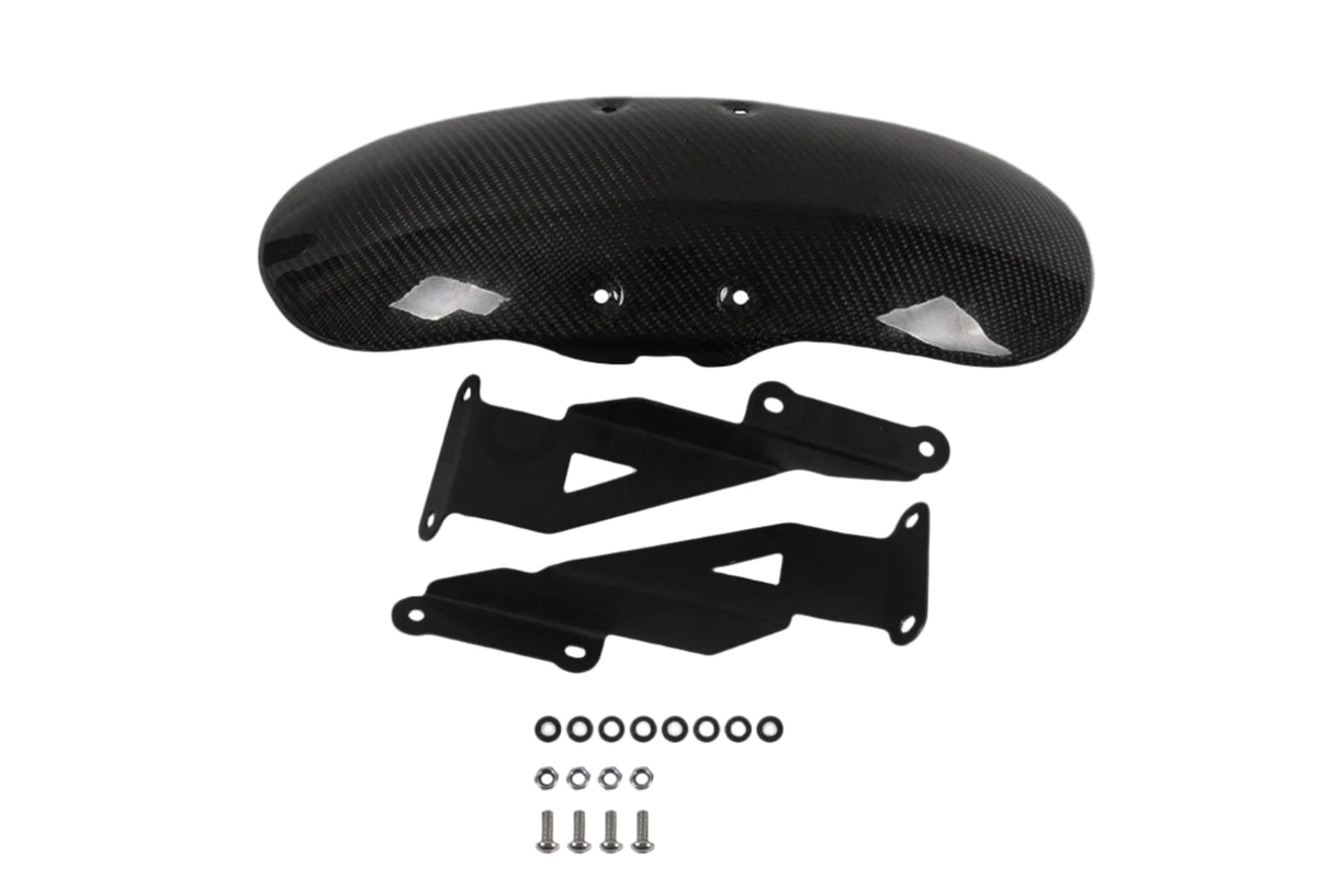 Carbon front fender for Ducati Scrambler Cafe Racer